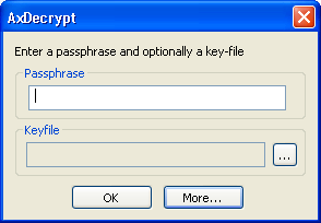 Abfragemaske / Login